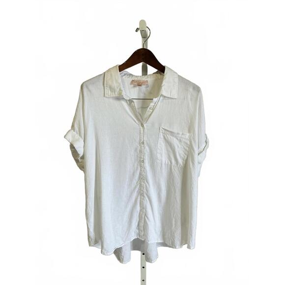 Tops - Philosophy Woman White Button-Up Blouse Size 2X/TTG